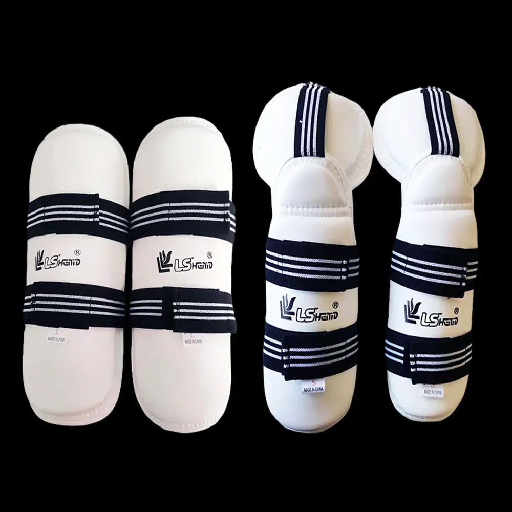 Taekwondo Protective Gear Karate Leg Arm Protection Set Martial Arts Training Thickened Leggings Shin Guard Sports Safety