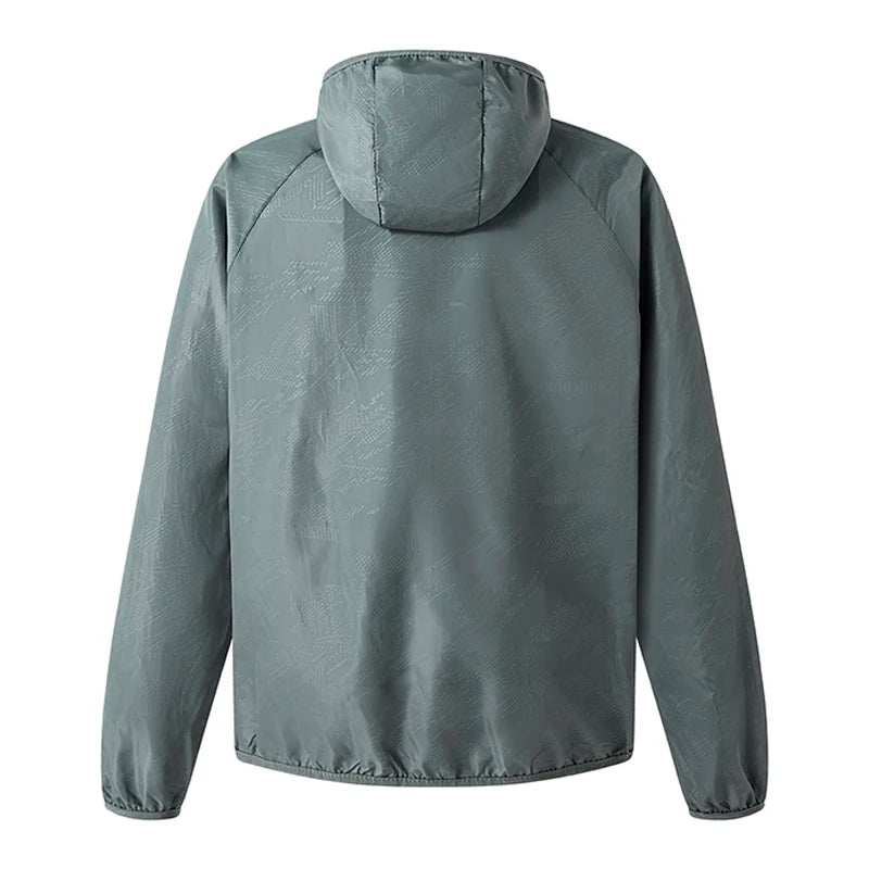 JNLN Men's Women's Waterproof Hiking Jacket Quick Dry Sun Protection Windbreaker Camping Hunting Climbing Outdoor Rain Coat