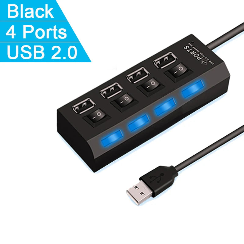 USB-hub-lampe
