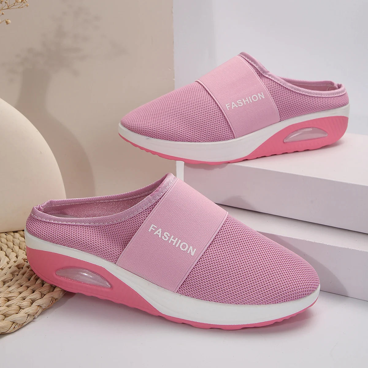 Women Wedges Slippers New Summer Sandals Vintage Anti-slip Casual Shoes for Women Platform Retro Slippers Slides Women