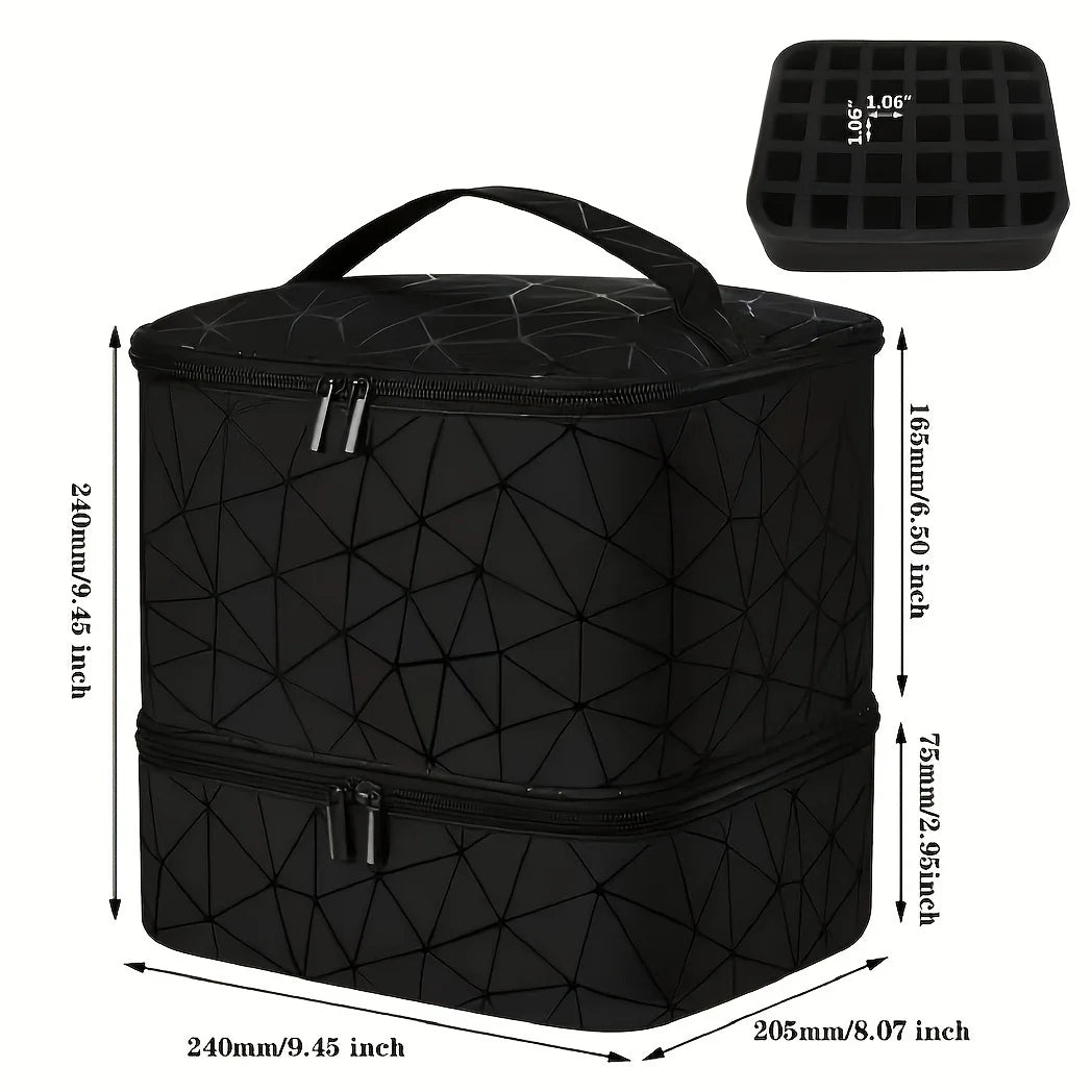 Dobbeltlags neglelakk-organiseringsboks