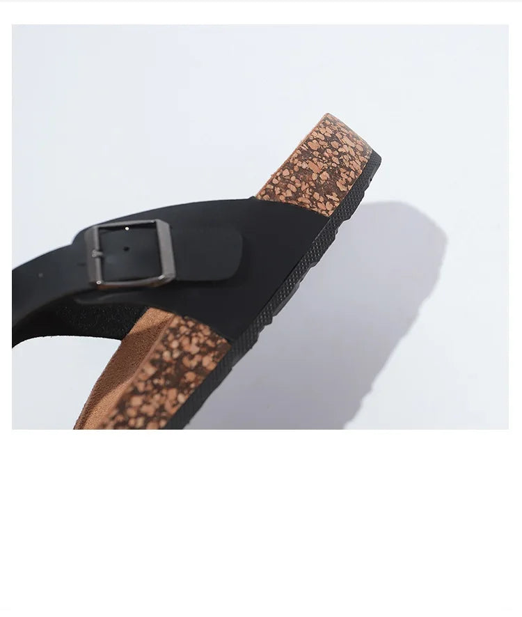 Slippers for Men New Summer Casual Outer Wear Non-Slip Anti-Odor Thick-Soled Sandals Shoes Flip-Flops