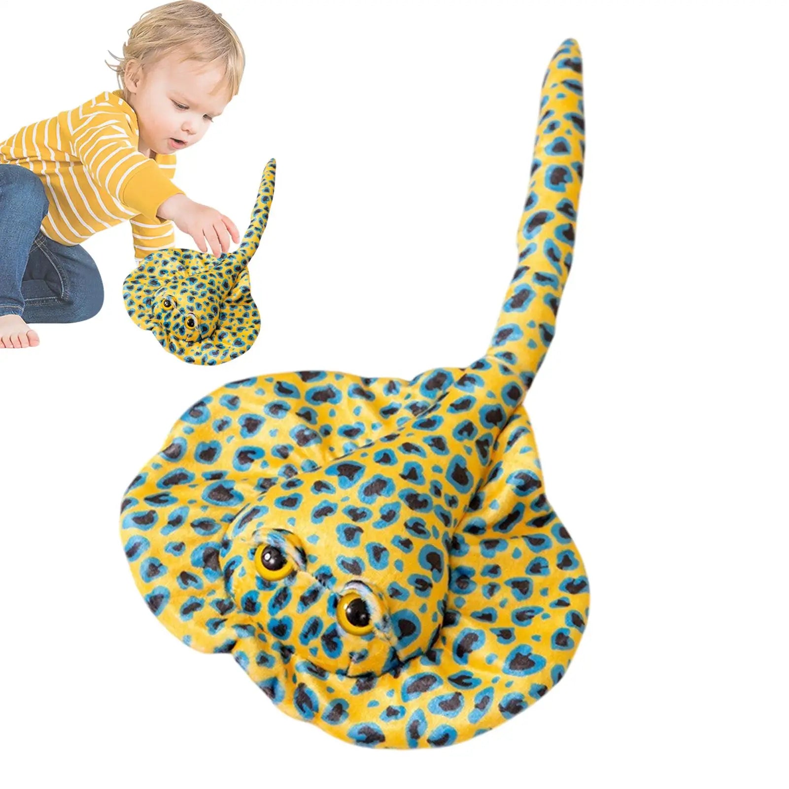 Stingray Stuffed Animals Sea Stuffed Animals Plush Stuffed Toys Simulated Ocean ray plush toy Wild Nature Model Soft Plush Toy