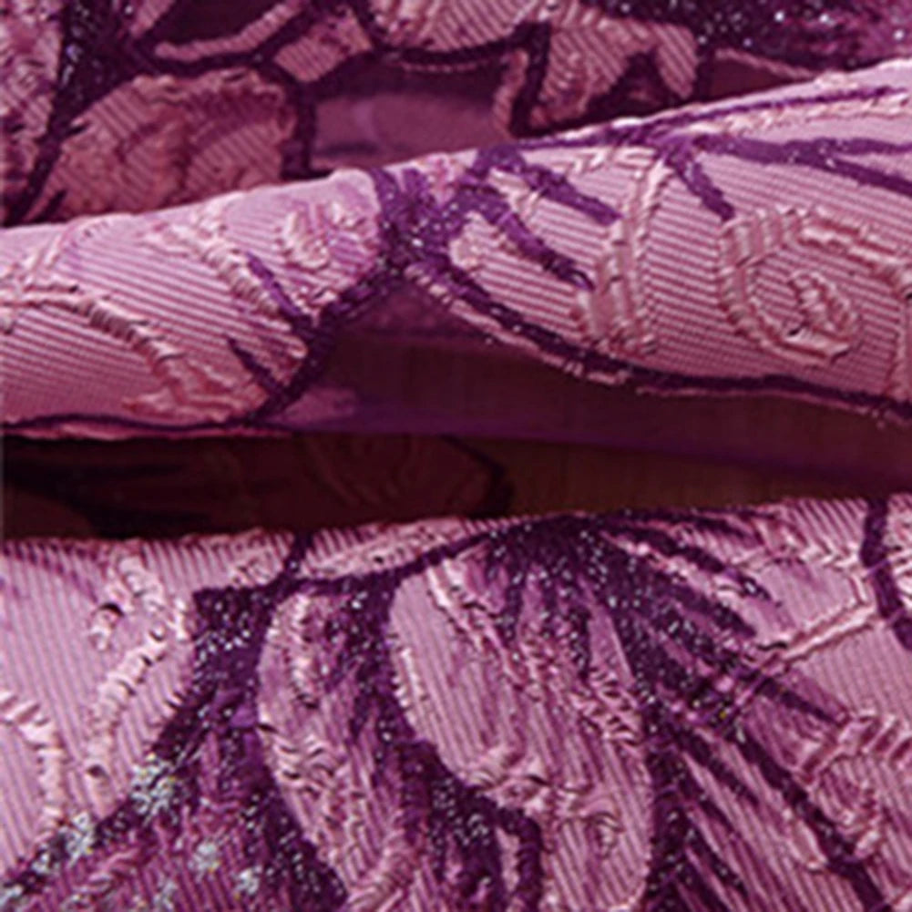 1Pc 100*250cm Flower Jacquard Tulle Window Curtain Drape Lace Embroidered Sheer Voile Curtains Bedroom Balcony Living Room Decor