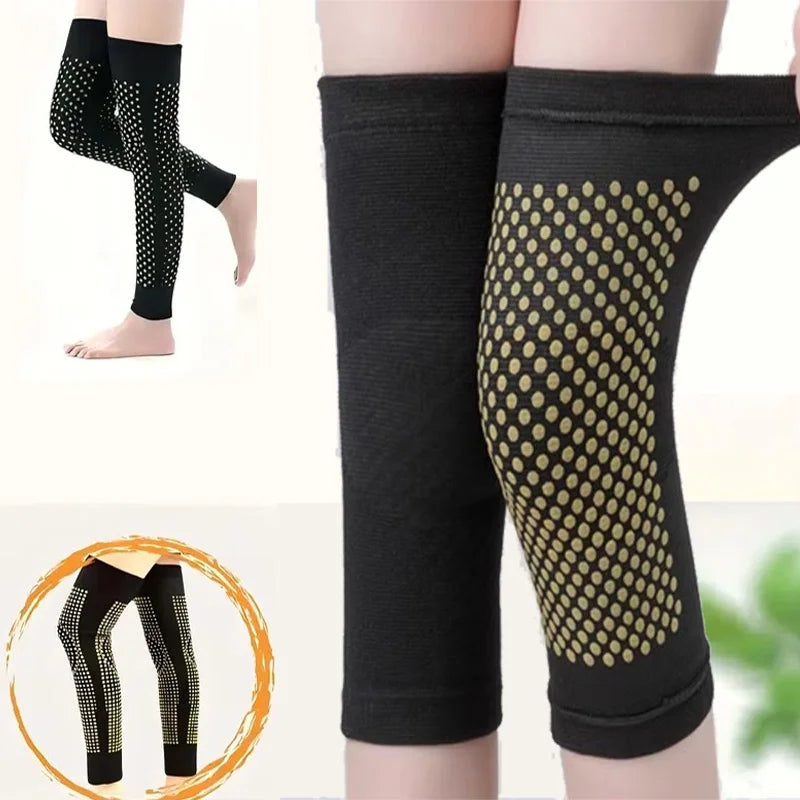1 paire de genouillères d'hiver - Soutien par temps froid pour les activités de plein air et le confort des personnes souffrant d'arthrite