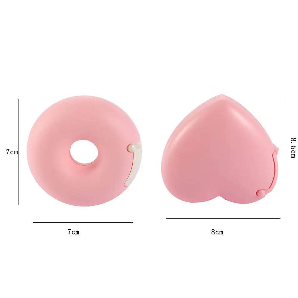 Girls Easy Tear Cosmetic Tools Candy Color Eyelash Extension Tape Cutter Tape Cutter Grafting Eyelash Adhesive Tape Holder