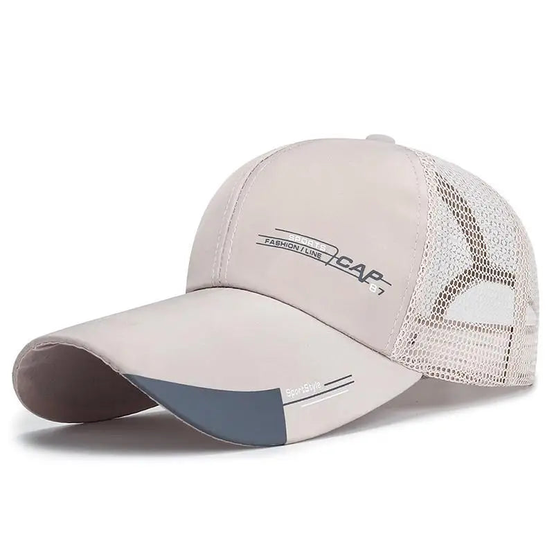 Outdoor Sunscreen Sports Men's Caps Fashion Canvas Unisex Baseball Caps Simple Design Extended Brim Snapback Caps For Men Women