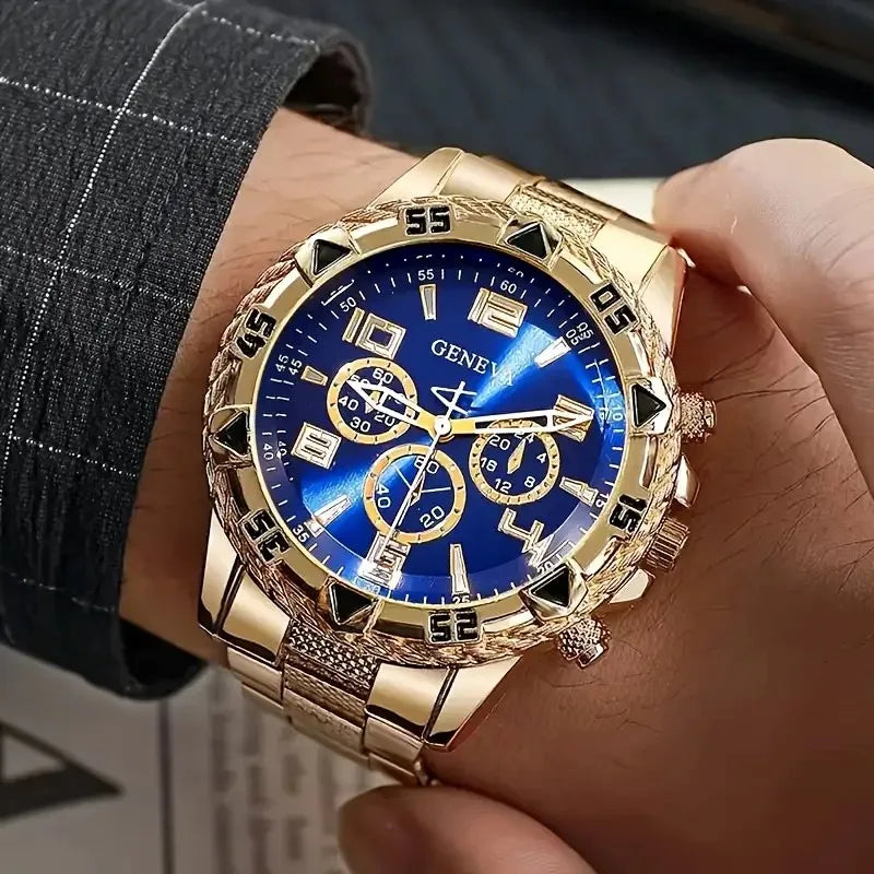 Men Watches Luxury Brand Watches for Men Fashion High Quality Quartz Wristwatches Business Steel Strap Sports Male Clock