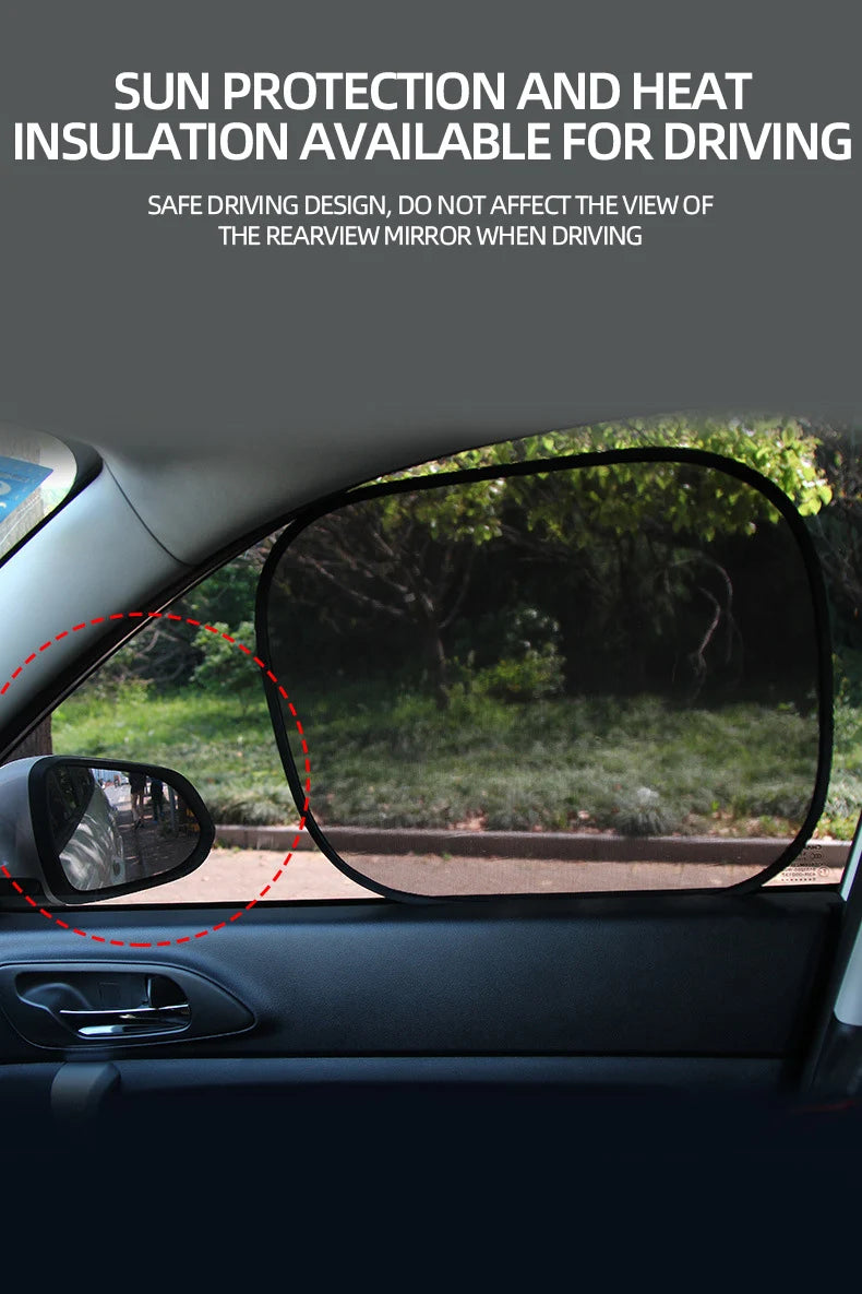 newCar Sun Shades Car Window Shades for Rear and Side Window Car Heat Shield Protect Baby Window Shade Wholesale Creative Design