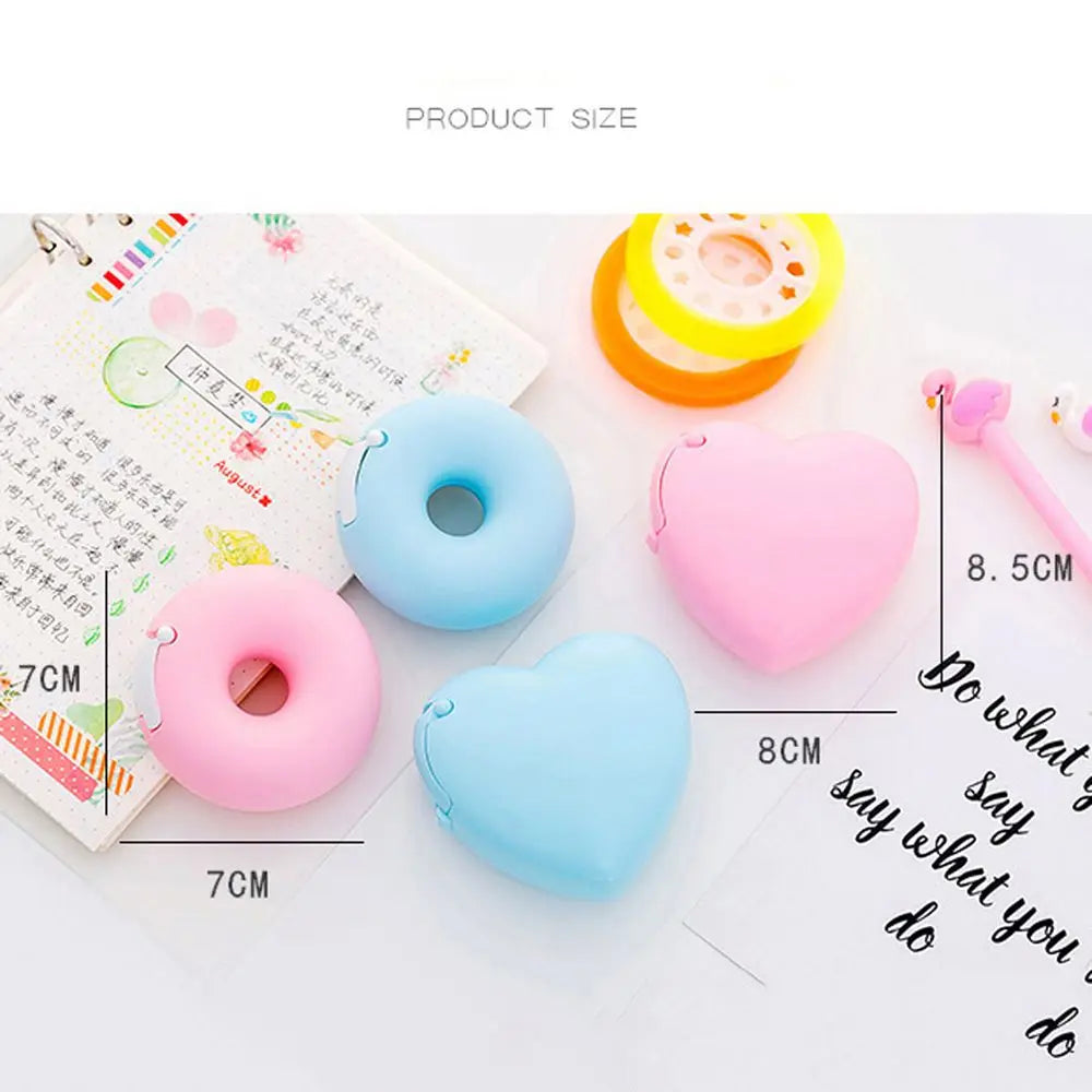 Girls Easy Tear Cosmetic Tools Candy Color Eyelash Extension Tape Cutter Tape Cutter Grafting Eyelash Adhesive Tape Holder