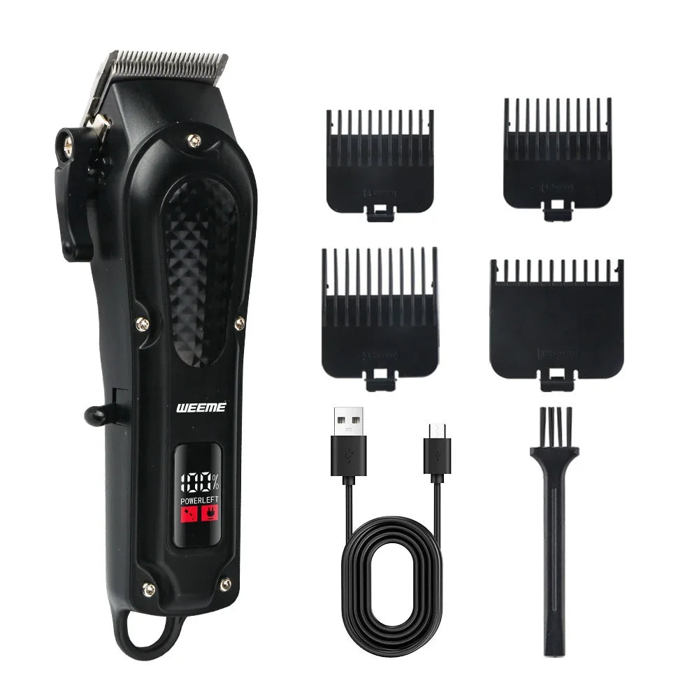 Professional hairdresser_ T9 Electric USB razor set hair salon Men's beauty tools hair trimmer, sideburn, body hair, armpit hair
