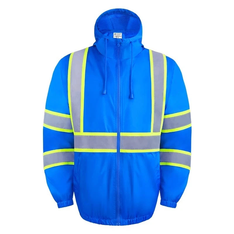 New Men's Black Jacket Workwear Jacket Construction Working Clothes