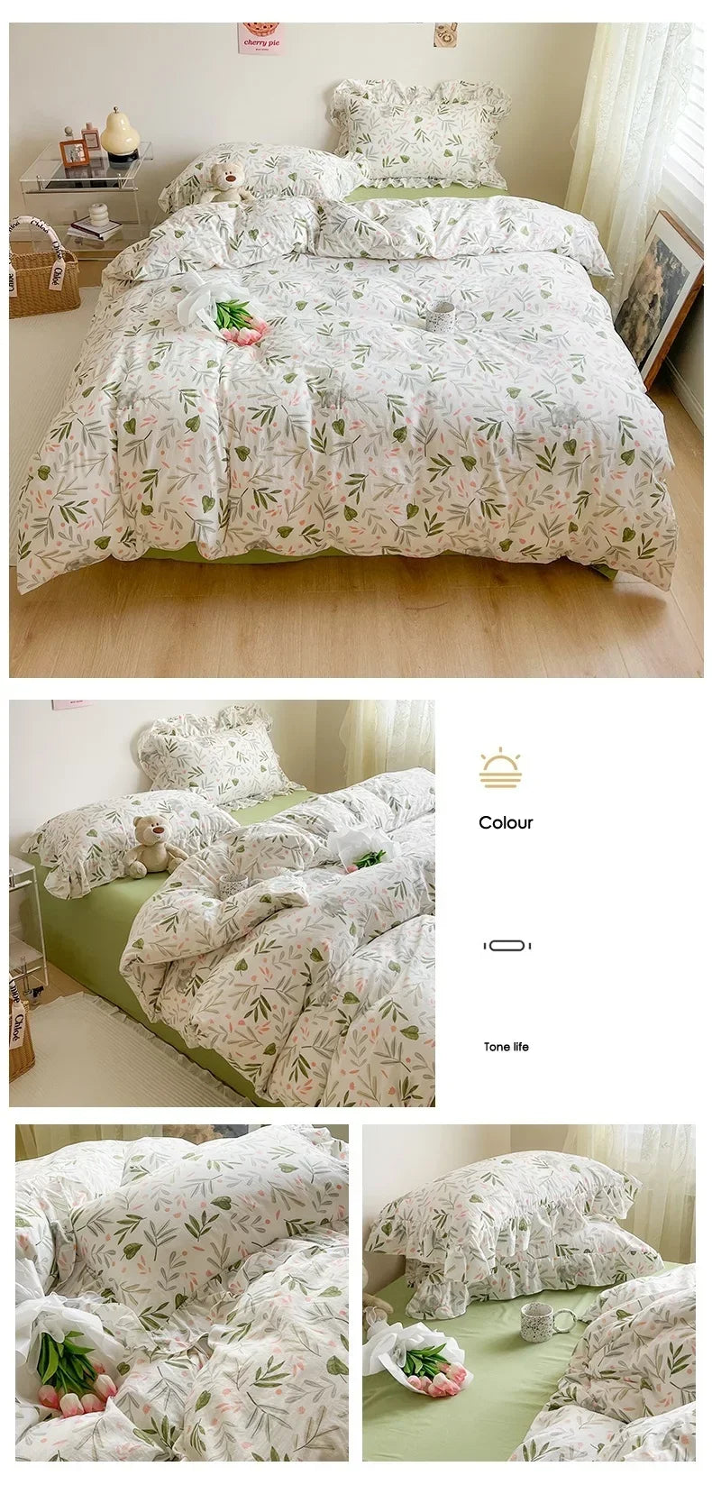 Duvet Cover Double Bed edredom casal Breathable Quilt Cover for Home 150x200 Comforter Covers (No Pillowcase)