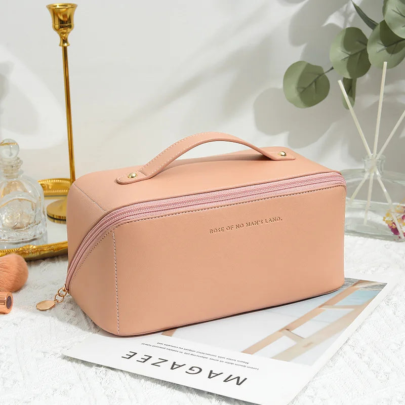 Magnetic Standing Makeup Bag