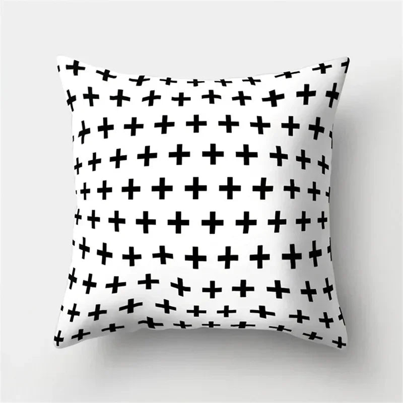 Geometric Cushion Cover