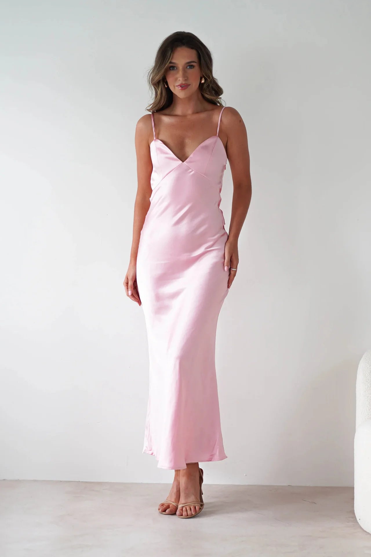 New Dresses  Woman Fashion Summer Women's Clothing Sexy Halter Satin Fashion Strappy Skirts