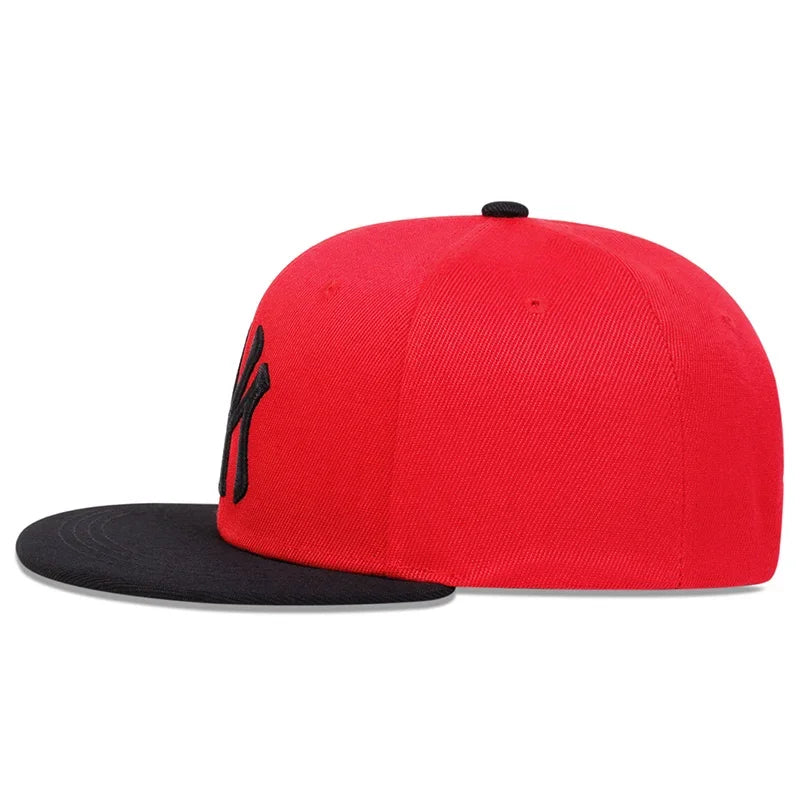 Unisex Letter Embroidery Baseball Cap Hip-hop Hats Outdoor Adjustable Casual Baseball Caps Sunscreen Hat Travel Vacation