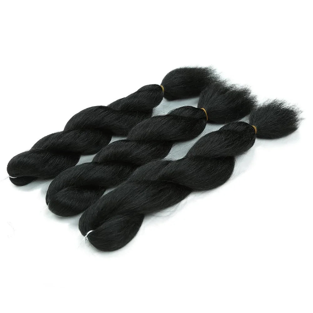 Kinky straight Vixen Crochet Bundles crochet hair 26inch 1/2/3packs Yaki Premium Synthetic Fibers for black women Hair Extension