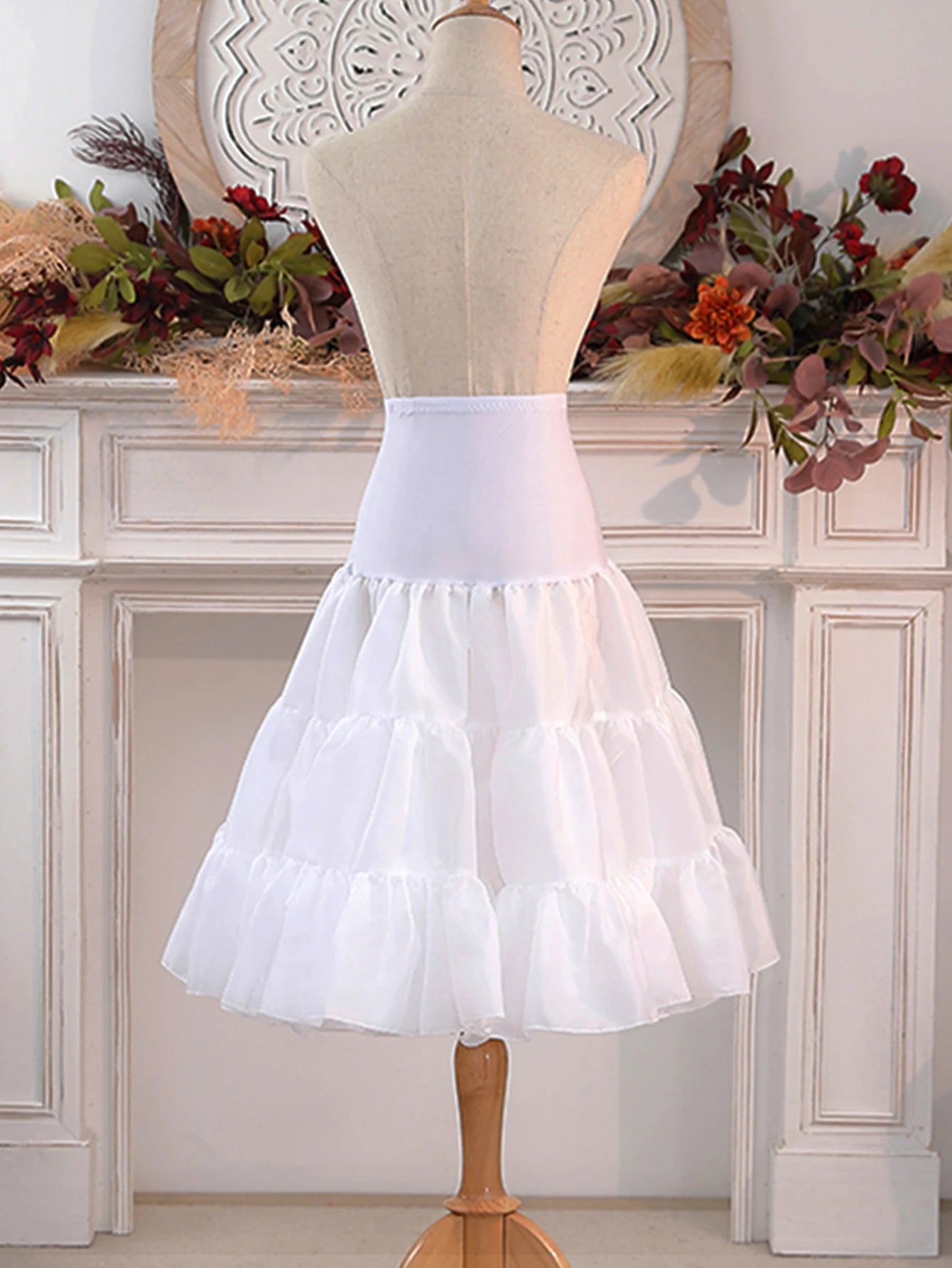 Skirts women black petticoat crinoline underskirt satin under skirt for dresses interior combination tutu skirt for girl no hoop