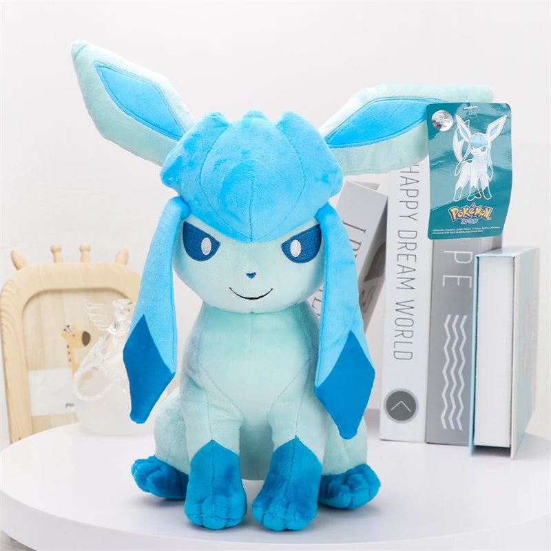 Oringinal Plush Toys Eevee Evolution Sylveon Umbreon Espeon Sylveon Glaceon Jolteon Stuffed Animals Peluche Dolls Gifts