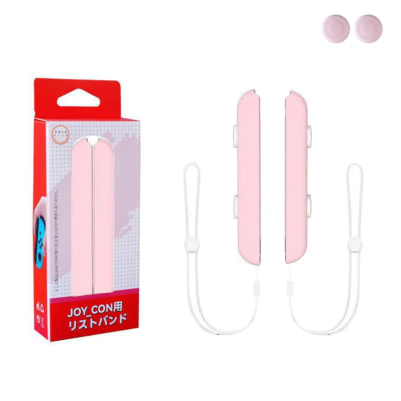 1 Pair Gaming Accessories Wrist Strap Hand Rope Lanyard for Nintend Switch Joy-con Fitness Boxing Game Assit Tool Grip Handle
