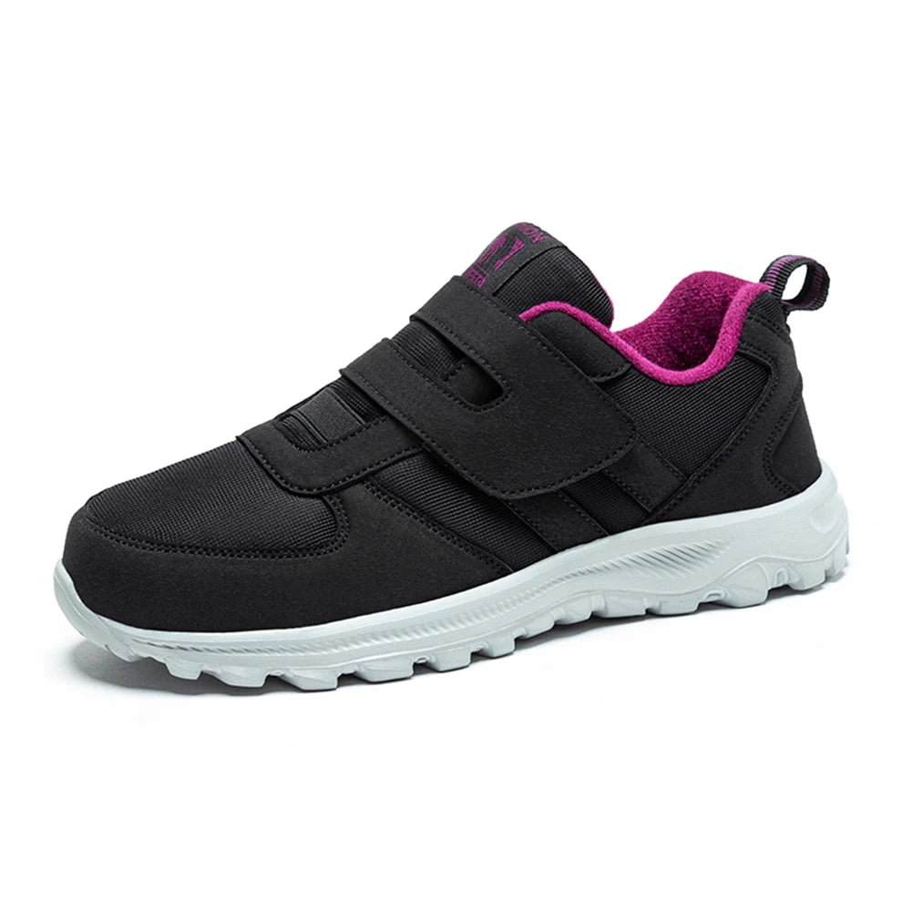 Diabetic Shoes Comfortable Swollen Feet Shoes Non Slip Hook Loop Sport Shoes Wide Tennis Shoes for Middle Aged and Elderly Men
