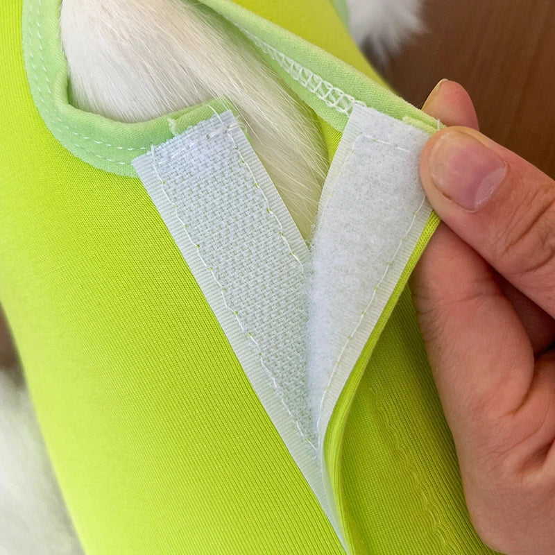 Combinaison de sevrage pour chat, vêtements de récupération anti-léchage après chirurgie, combinaison douce pour chiot et chaton, combinaison de soins pour chat, gilet pour animaux de compagnie