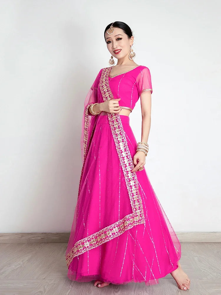 Indian traditional clothing pakistani sarees dress women elegant clothing party dress cosplay dance wear stage dress a9