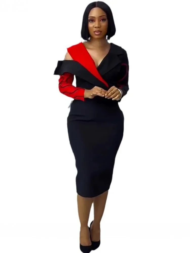 African Dresses For Women Dashiki Bodycon African Dress African Clothes Fashion Elegant Dresses Ladies Africa Clothing