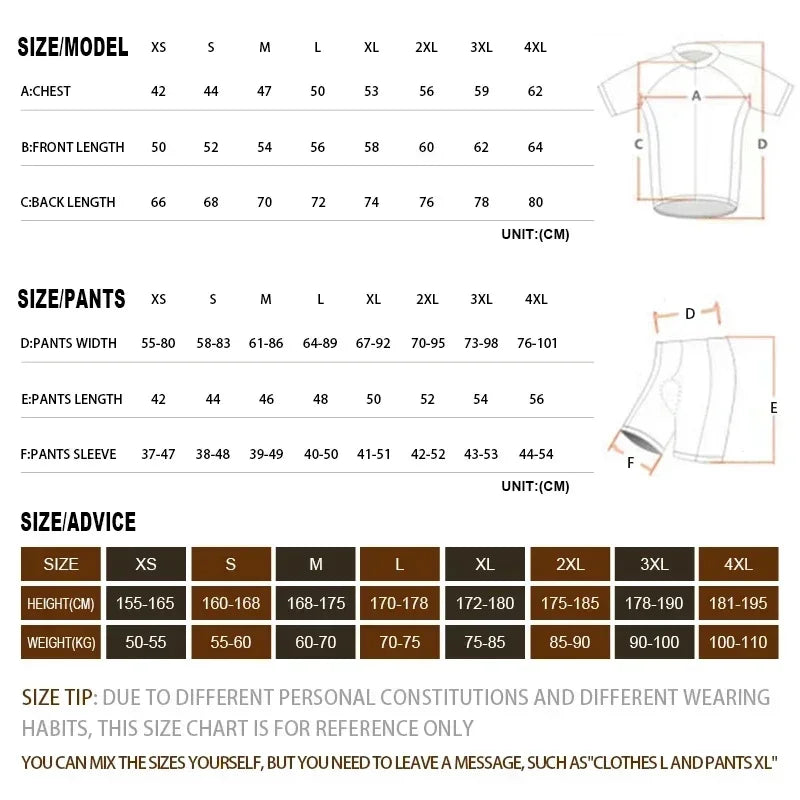 Men Summer SYN BIEHLER Cycling Jersey Set Breathable Racing Cycling Jersey Sport Mtb Bicycle Jersey Bike Cycling Clothing Suit