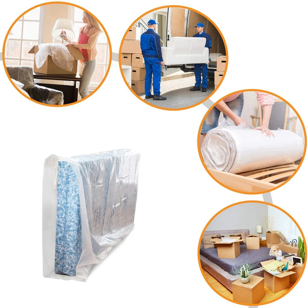 Waterproof Universal for Bed Household Storage Moving House Mattress Protector Dust Cover Mattress Cover Protective Case