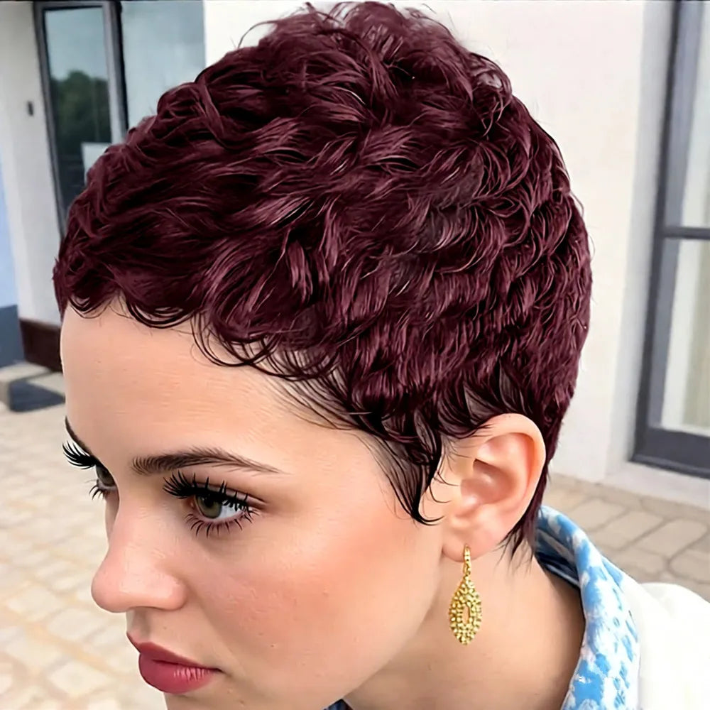 Peluca Pixie Corta