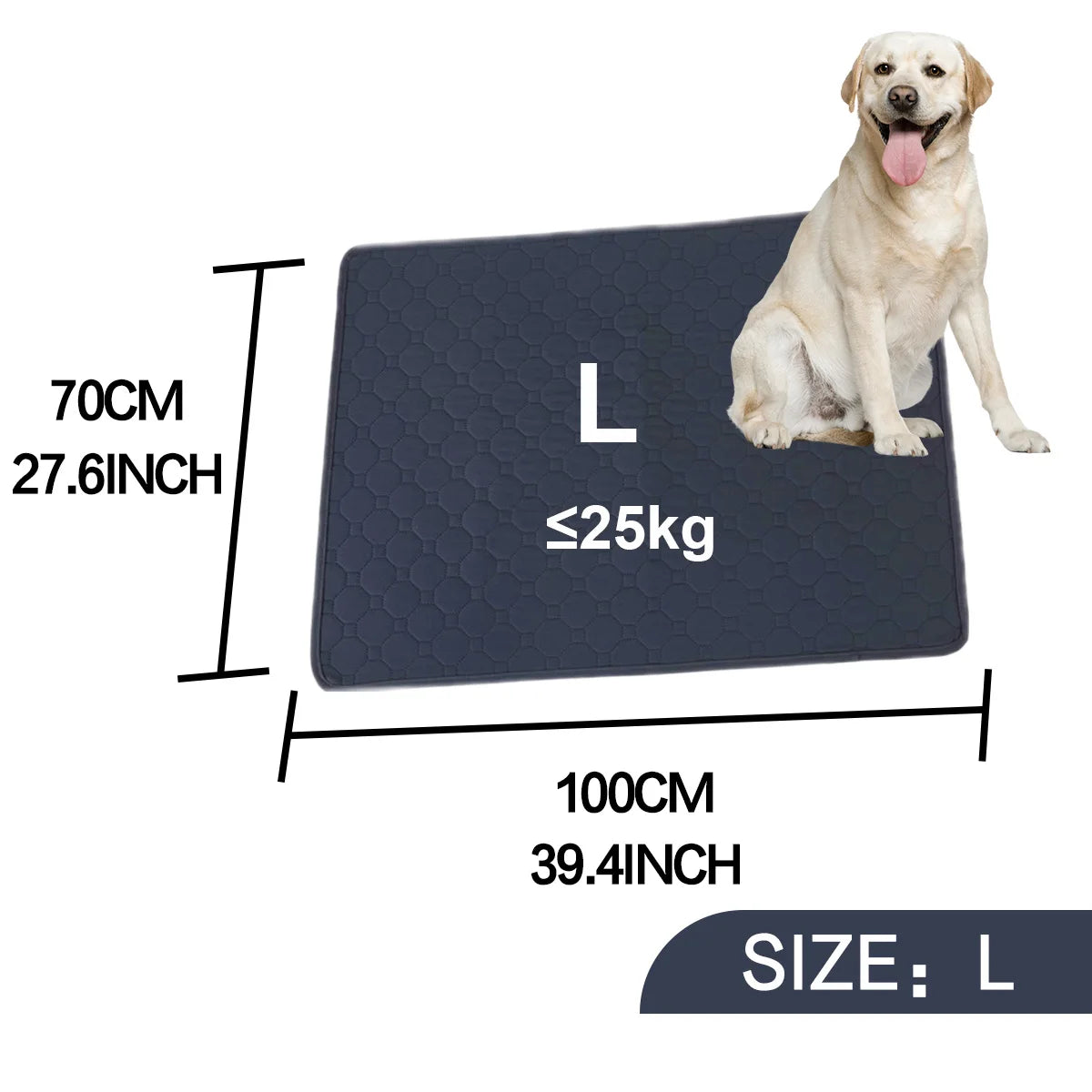 Coussinets absorbants pour urine de chien, réutilisables, imperméables, antidérapants, pour siège auto, accessoires d'entraînement pour animaux de compagnie.