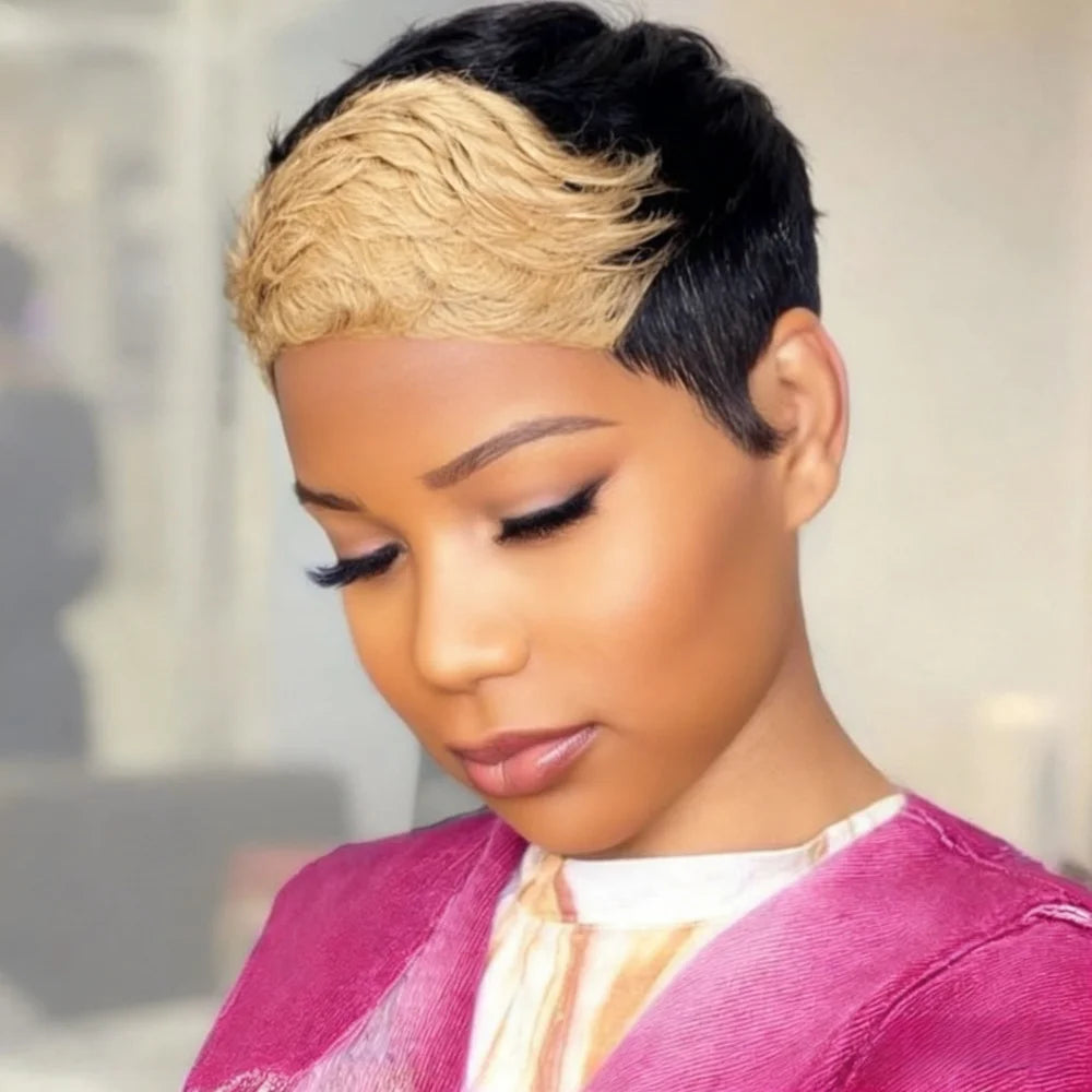 Wave Pixie Cut Wig