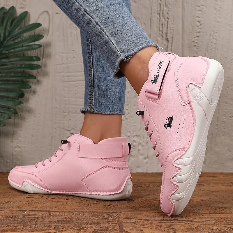 Women's Sports Shoes Outdoor Hiking Flat Bottomed Comfortable Lazy Brand Casual Driving Shoes Breathable Fashion Sneaker Shoes