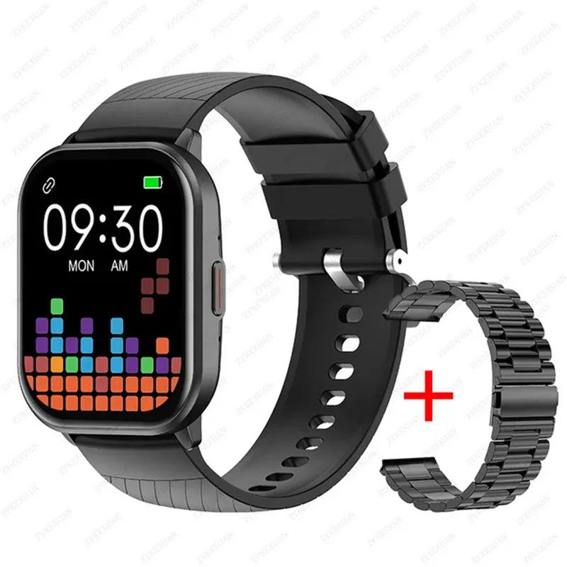 Reloj Deportivo Inteligente – Más de 100 Modos, Llamadas Bluetooth y Seguimiento de Salud Durante Todo el Día