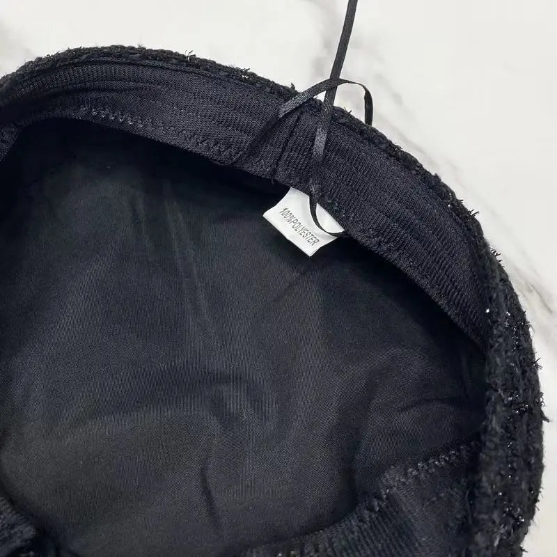 Fashion Women Men Military Hat Spring Autumn Sailor Hats Black Ladies Beret Caps Flat Top Captain Cap Travel Cadet Octagonal Hat