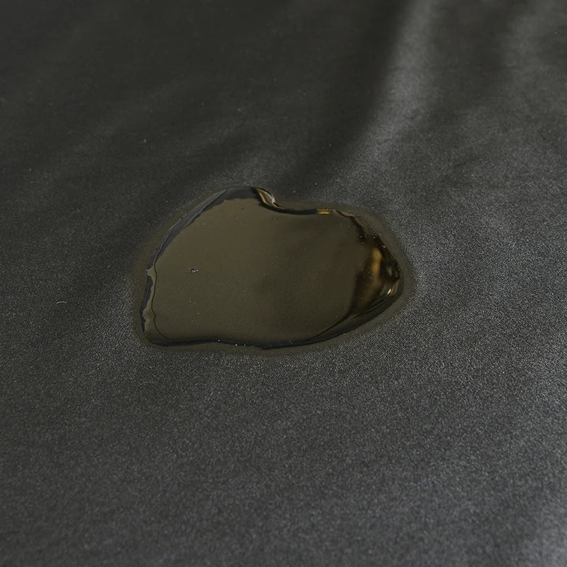 1 Sábana Bajera Ajustable Impermeable con Banda Elástica Negra Dorada Blanca Antideslizante Ajustable (La funda de almohada necesita pedido)