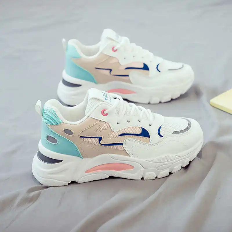 Round Foot Parkside Woman Sneakers For Running Nursing Loafers Chinese Shoes Sports Entertainment Sheos Raning Shouse
