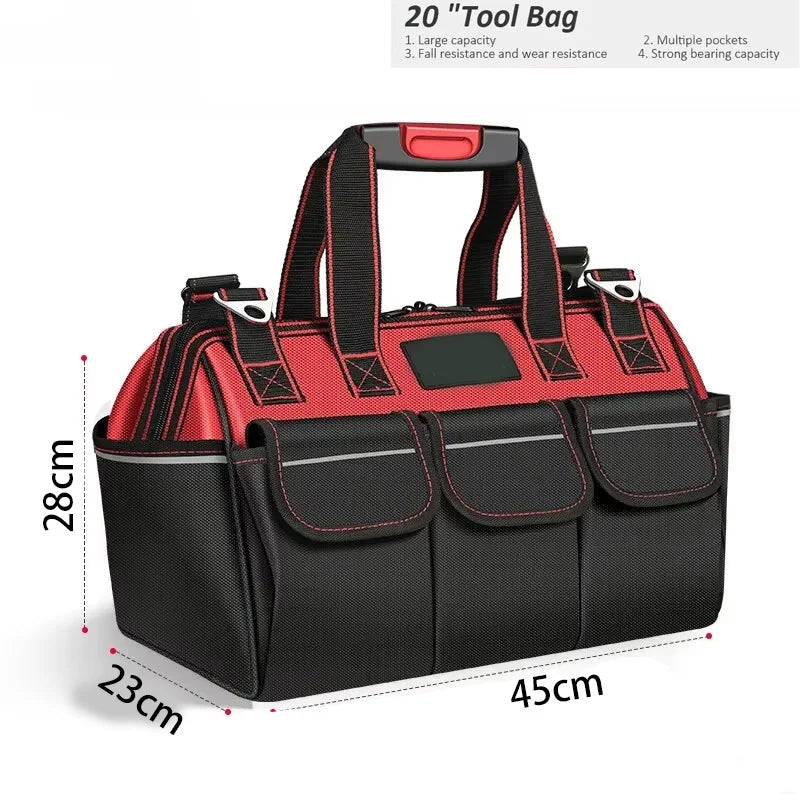 Profesional Tool Bag Heavy Duty Organizer Storage Garage Organizer Tool Electrician Backpack Bolsa De Ferramentas Hardware Bags
