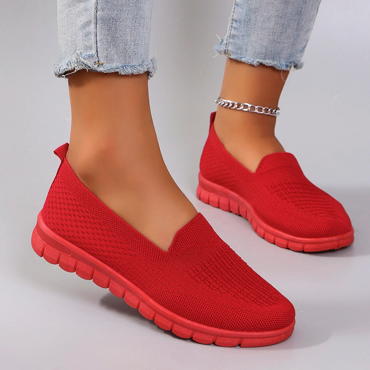 Women's summer breathable mesh flat shoes women's shoes casual sneakers shoes, clearance free shipping