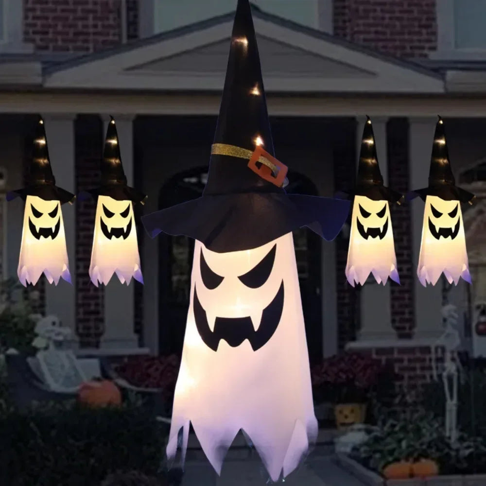 Halloween Decoration Outdoor Party Decoration Indoor Ghost Decoration Ghost Lights Courtyard Party Garden