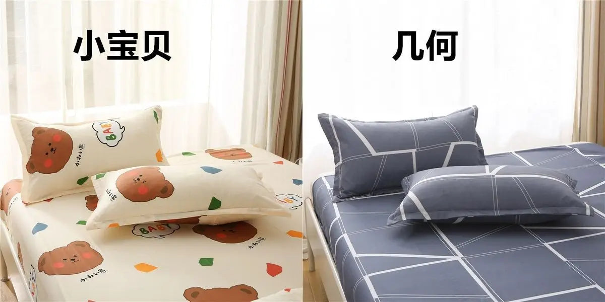 Pillowcases Single Person Pillowcases Student Dormitories Simple Couple Pillowcase Covers 48X74CM Family Dormitory Pillow Cover