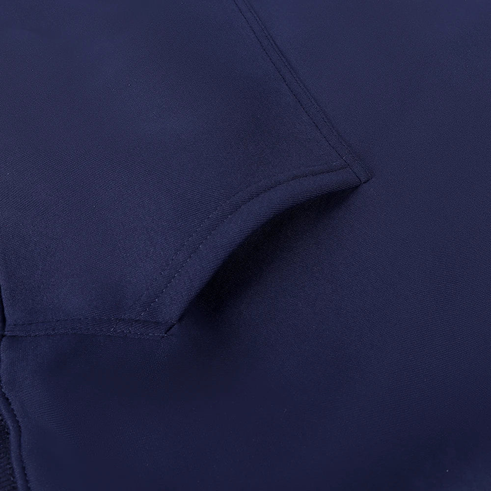 Men Hoodies Sweatshirt Winter and Autumn Fashion Streetwear Casual Men's Solid Color Loose Breathable Pullovers Pocket Hoodie