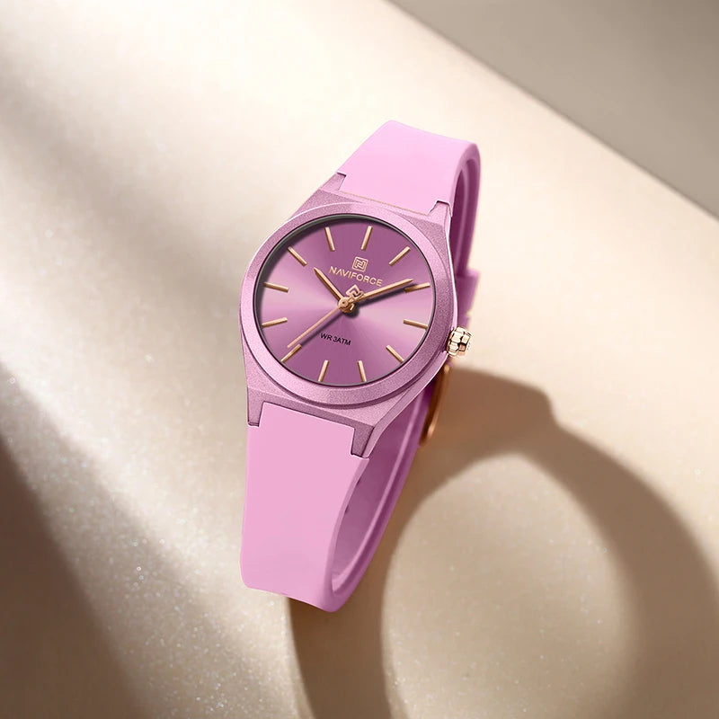 NAVIFORCE Women Watches Luxury High Quality Quartz Watch Ladies Creative Clocks Waterproof Female Wristwatches Relogio Feminino