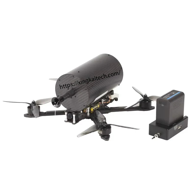 FPV Drone Fiber Optic Image Data Module Supports 20 Kilometer Wired Signal Transportation With Stock Available And Fast Delivery