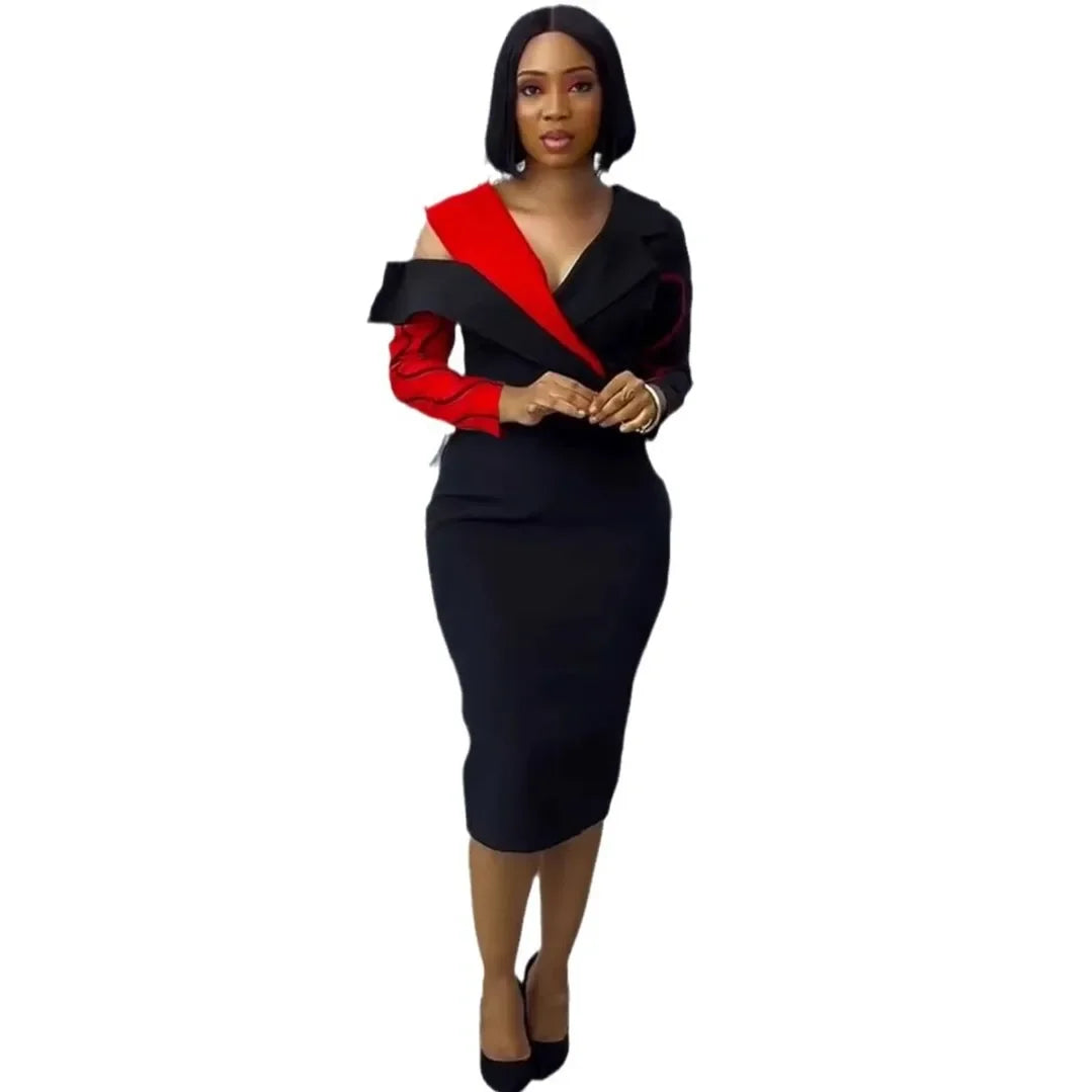 African Dresses For Women Dashiki Bodycon African Dress African Clothes Fashion Elegant Dresses Ladies Africa Clothing