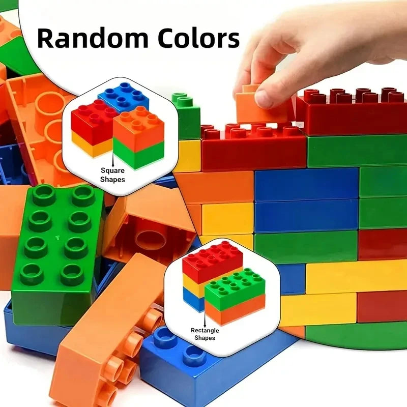 Juguetes de bloques de construcción DIY para niños, juego de bloques de construcción clásicos urbanos, juguetes educativos de ensamblaje para niños y niñas, regalo de Navidad, 200 piezas