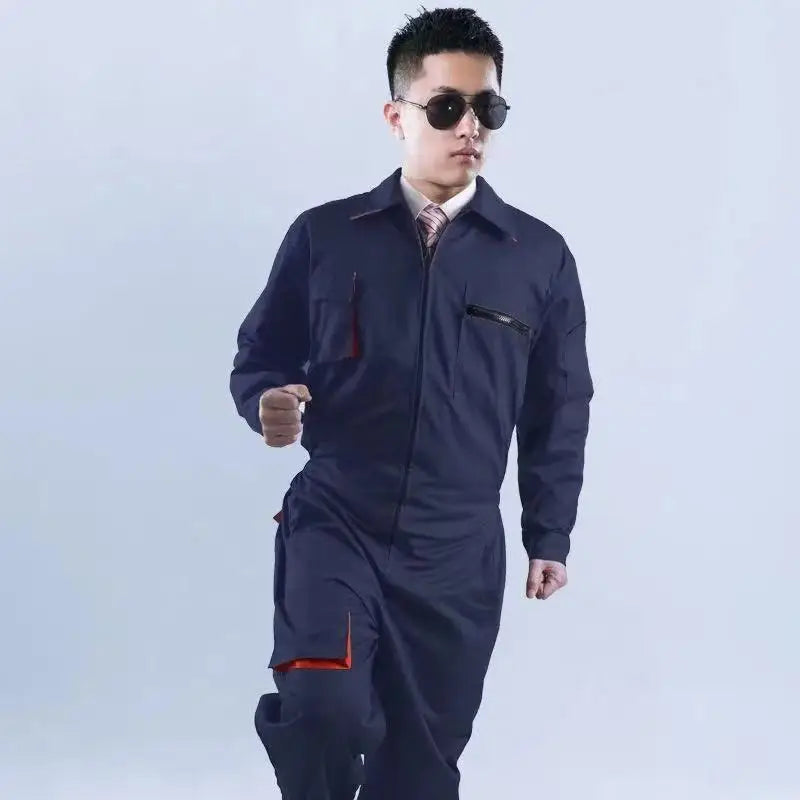 Work Overall Uniform Men Women Working Coveralls Welding Suit Car Repair Workshop Mechanic Plus Size Clothes