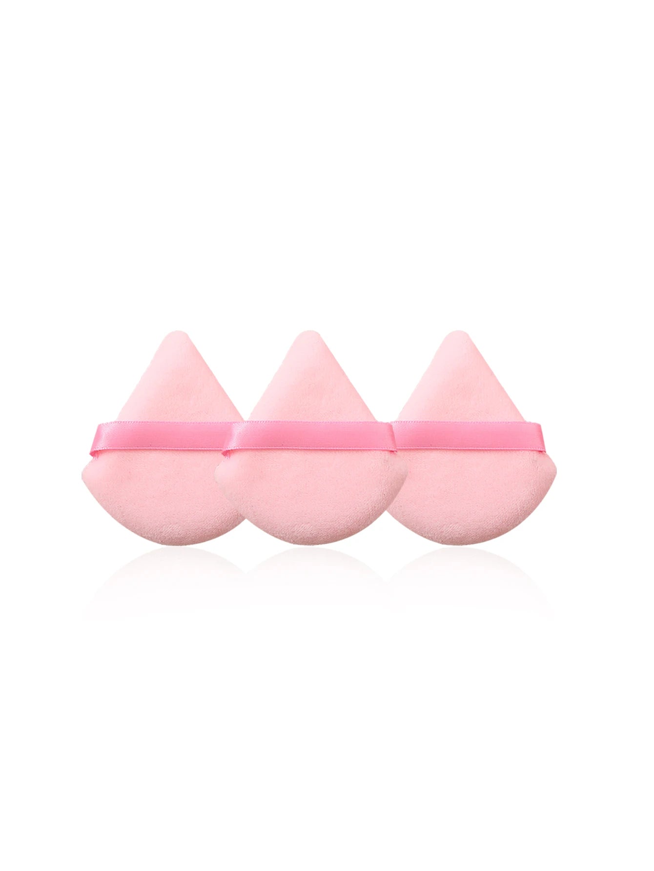 Pink Series Makeup Tools Kit Party Makeup Brushes Blender Sponges & Storage Bag , Bowknot Headband Wristbands